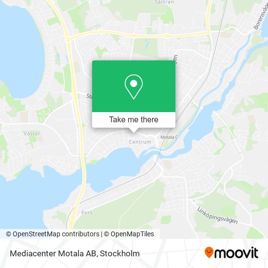 Mediacenter Motala AB map