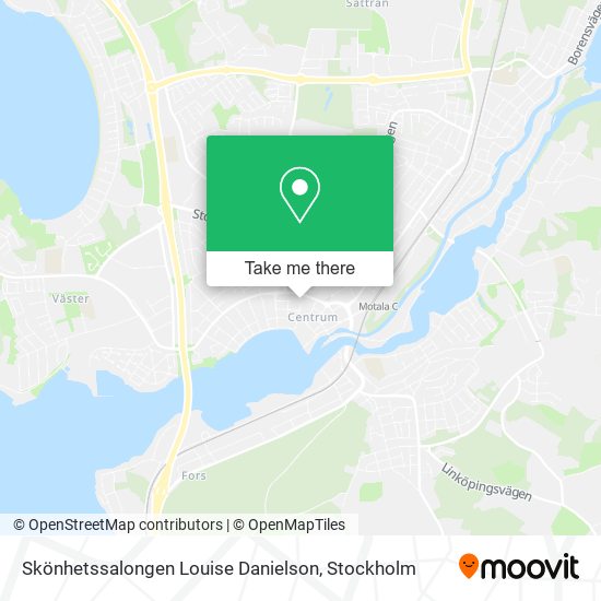 Skönhetssalongen Louise Danielson map