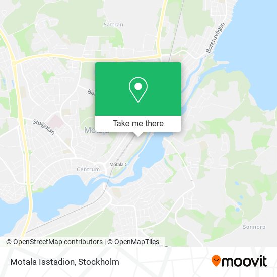 Motala Isstadion map