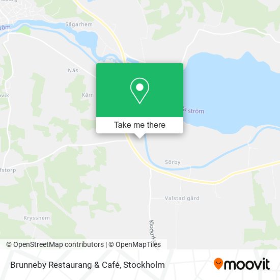 Brunneby Restaurang & Café map