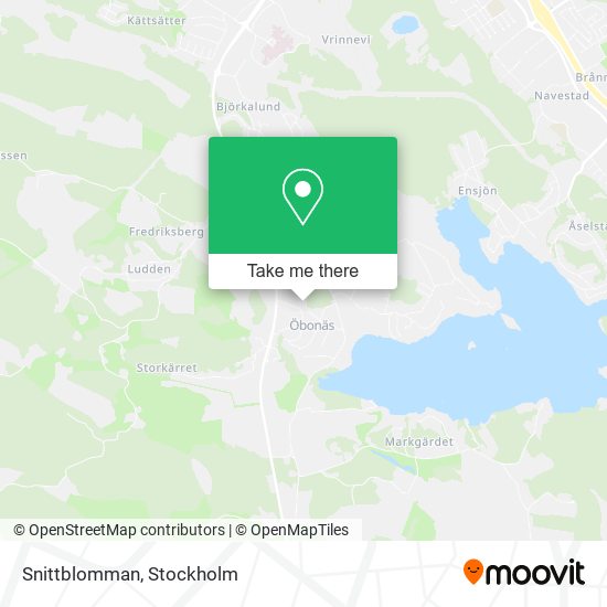 Snittblomman map