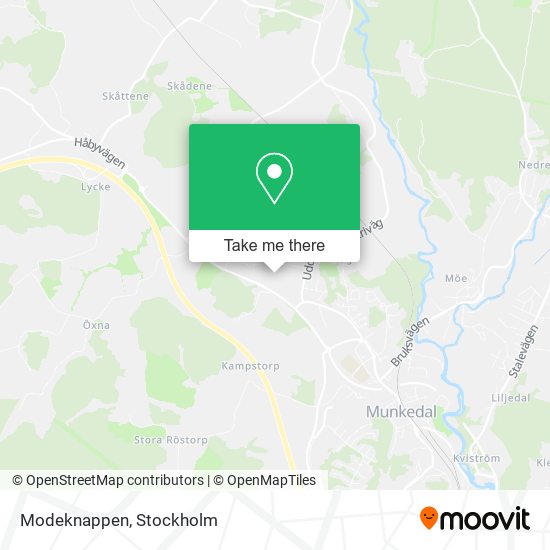 Modeknappen map