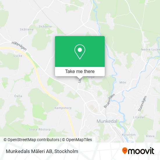 Munkedals Måleri AB map