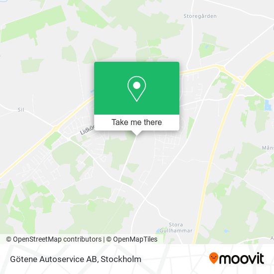 Götene Autoservice AB map