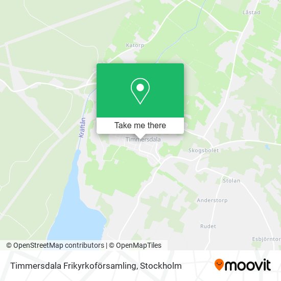 Timmersdala Frikyrkoförsamling map