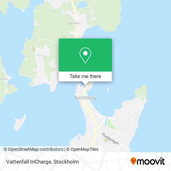 Vattenfall InCharge map
