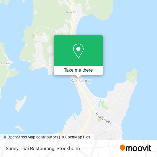 Sanny Thai Restaurang map