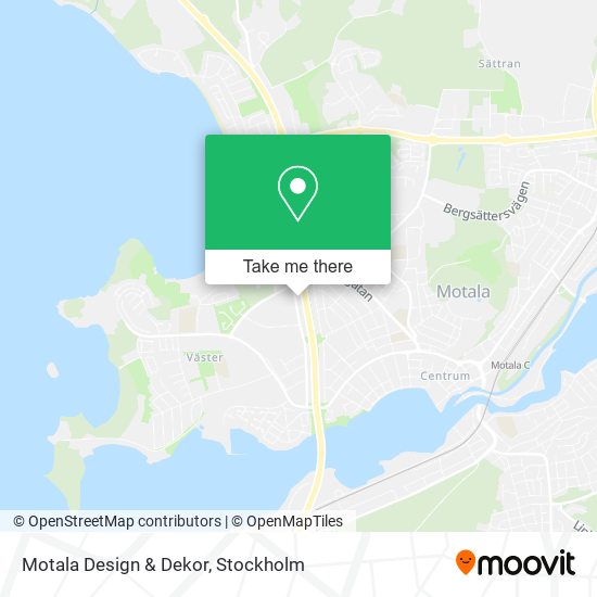 Motala Design & Dekor map