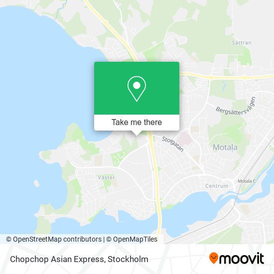 Chopchop Asian Express map