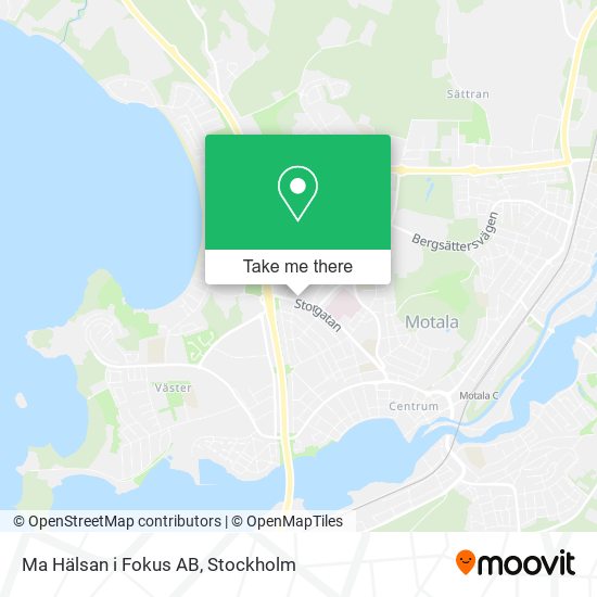 Ma Hälsan i Fokus AB map