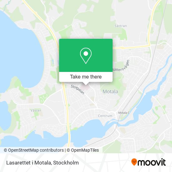 Lasarettet i Motala map