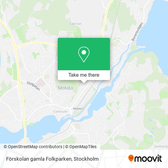 Förskolan gamla Folkparken map