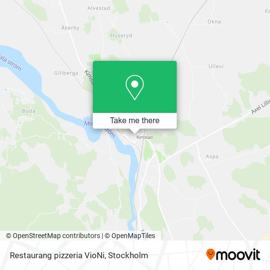 Restaurang pizzeria VioNi map