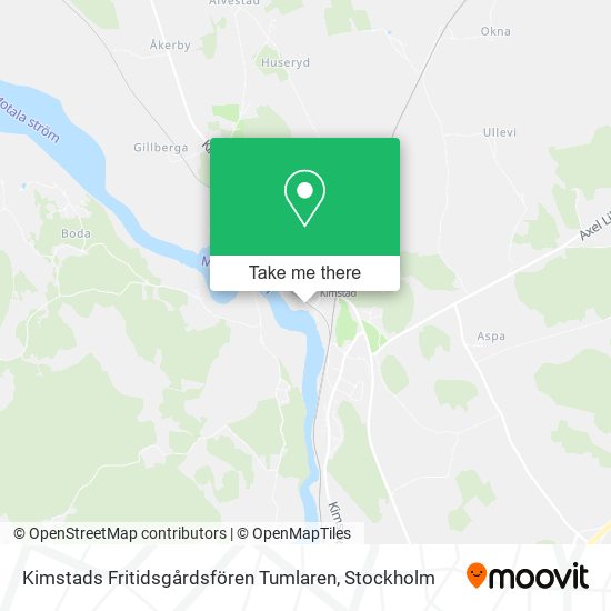 Kimstads Fritidsgårdsfören Tumlaren map