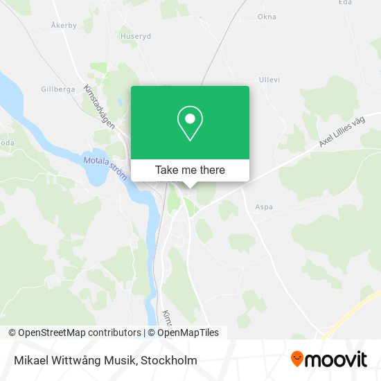 Mikael Wittwång Musik map