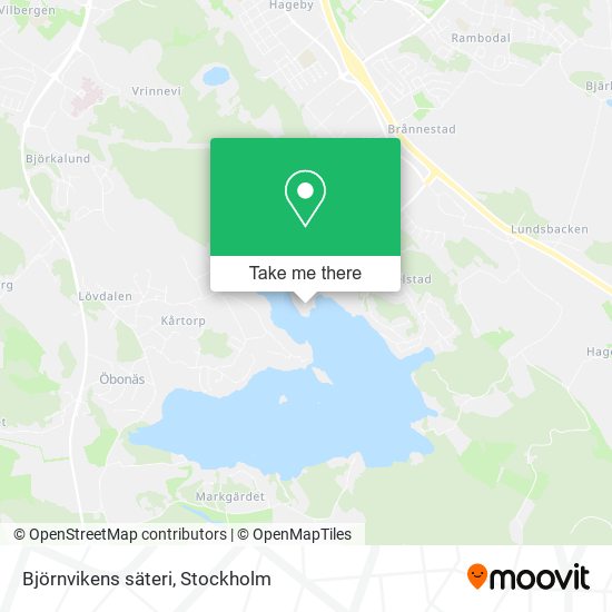 Björnvikens säteri map