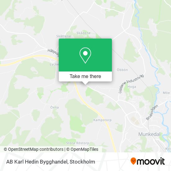 AB Karl Hedin Bygghandel map