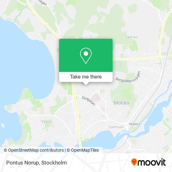 Pontus Norup map