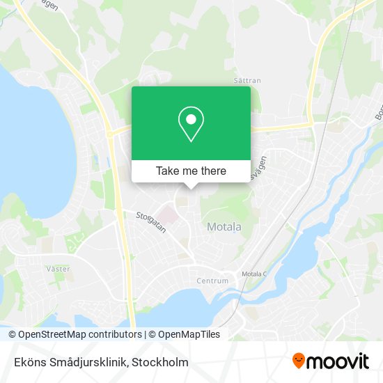 Eköns Smådjursklinik map