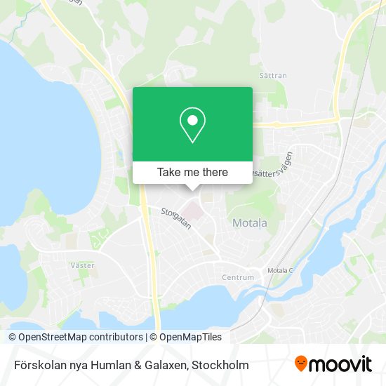 Förskolan nya Humlan & Galaxen map