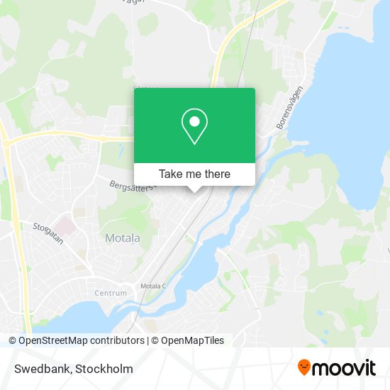 Swedbank map