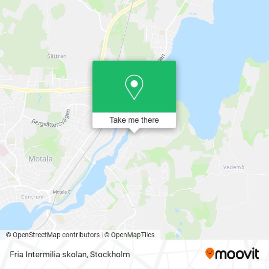 Fria Intermilia skolan map