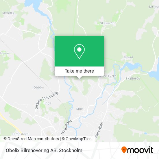 Obelix Bilrenovering AB map