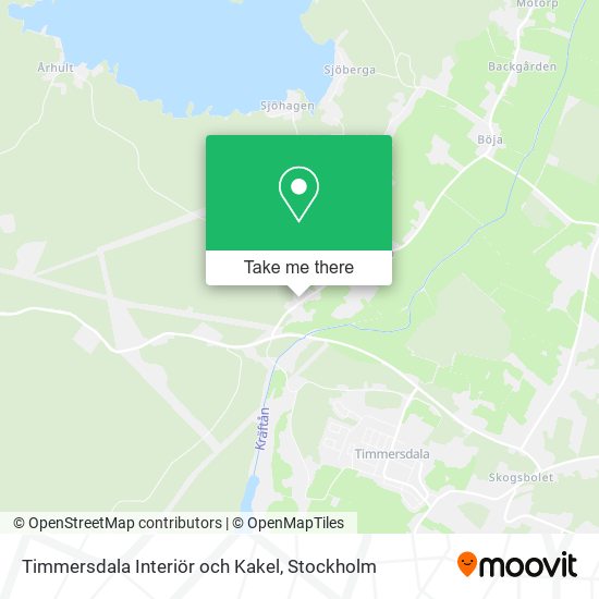 Timmersdala Interiör och Kakel map