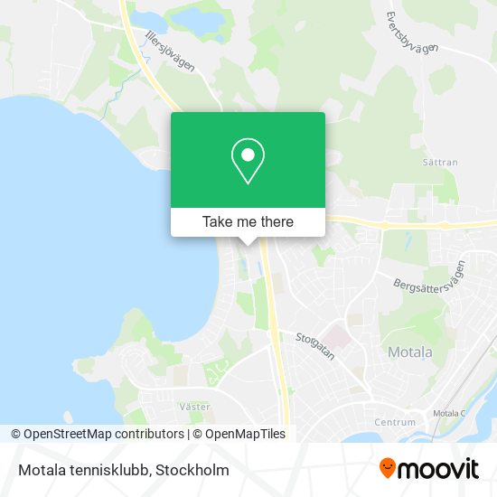 Motala tennisklubb map