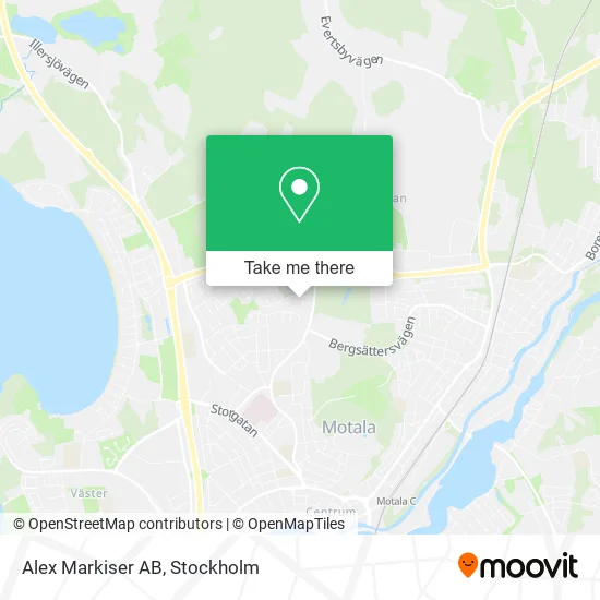 Alex Markiser AB map