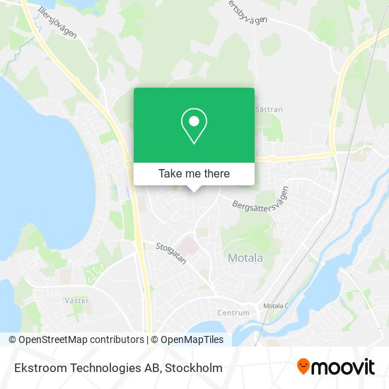 Ekstroom Technologies AB map