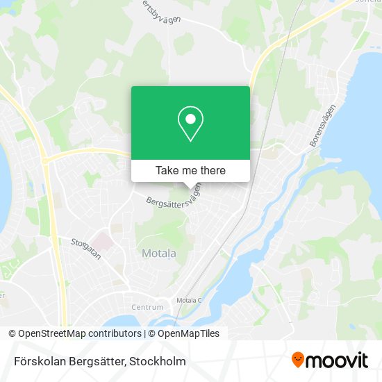 Förskolan Bergsätter map