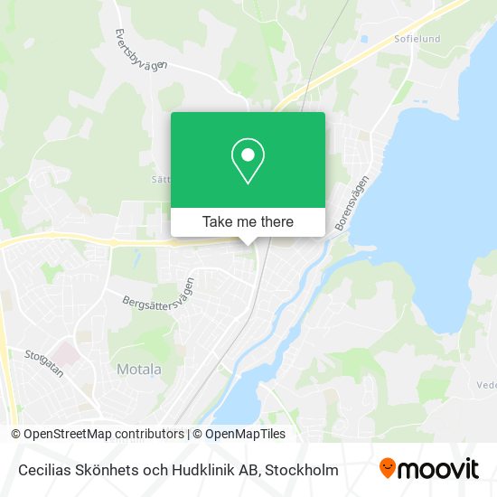 Cecilias Skönhets och Hudklinik AB map