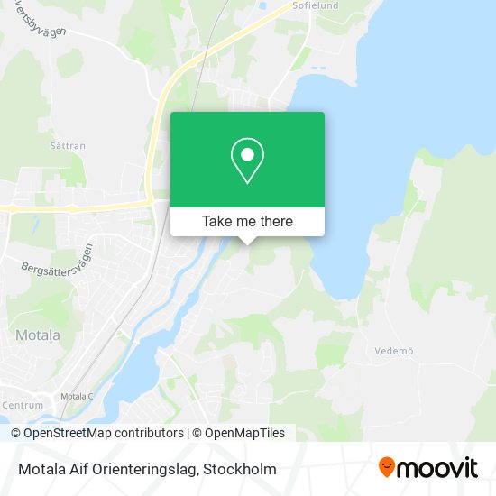 Motala Aif Orienteringslag map