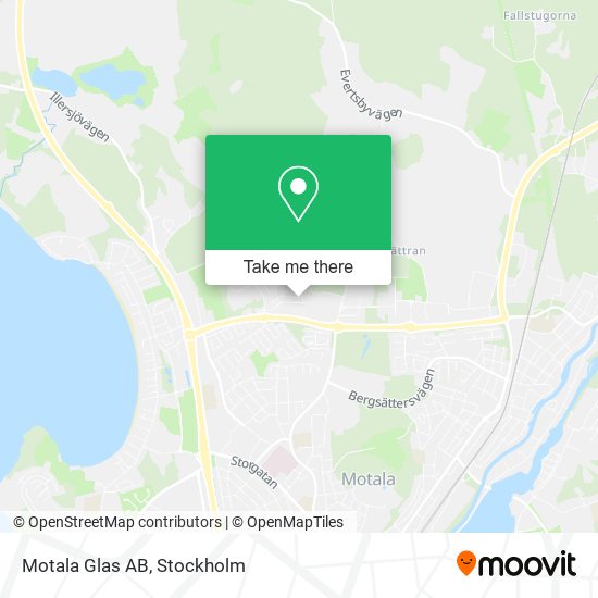 Motala Glas AB map