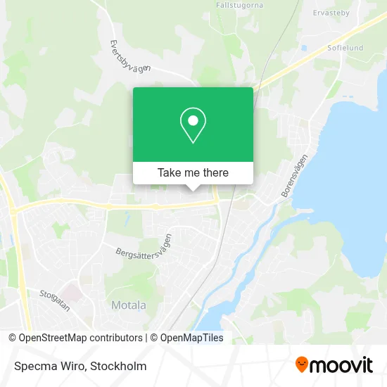 Specma Wiro map