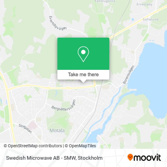 Swedish Microwave AB - SMW map