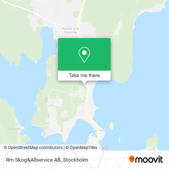 Rm Skog&Allservice AB map