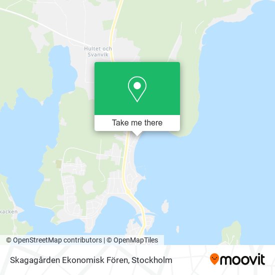 Skagagården Ekonomisk Fören map