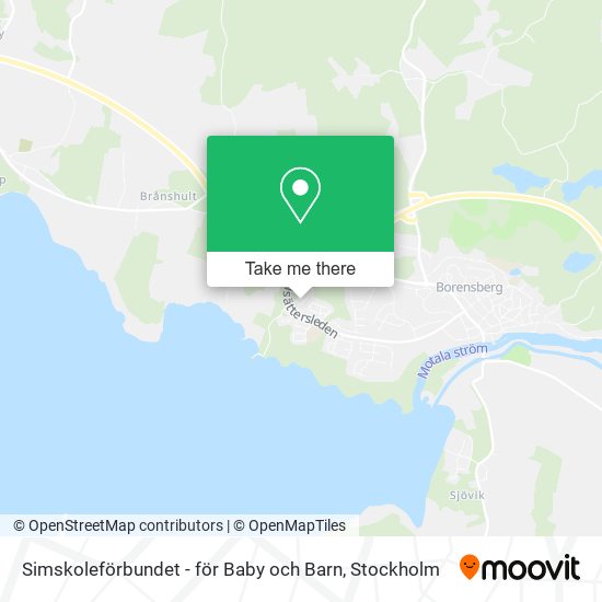 Simskoleförbundet - för Baby och Barn map