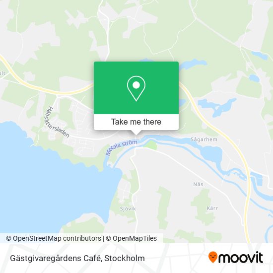 Gästgivaregårdens Café map