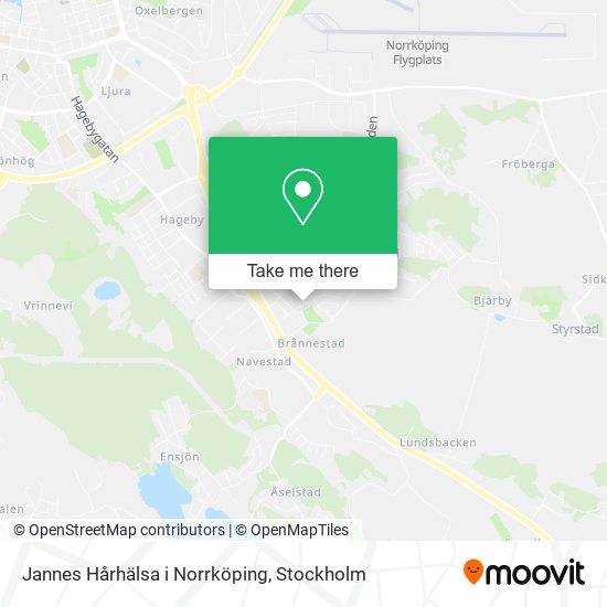 Jannes Hårhälsa i Norrköping map