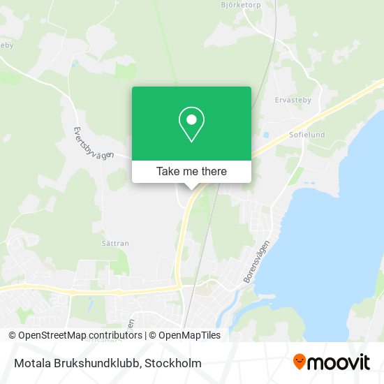 Motala Brukshundklubb map