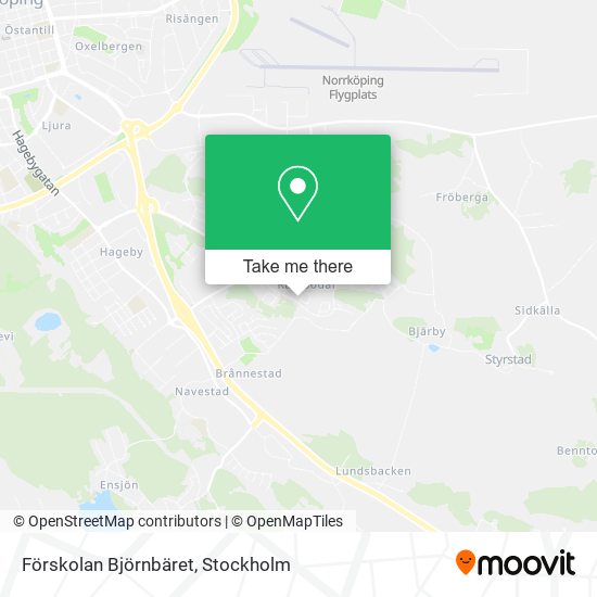 Förskolan Björnbäret map