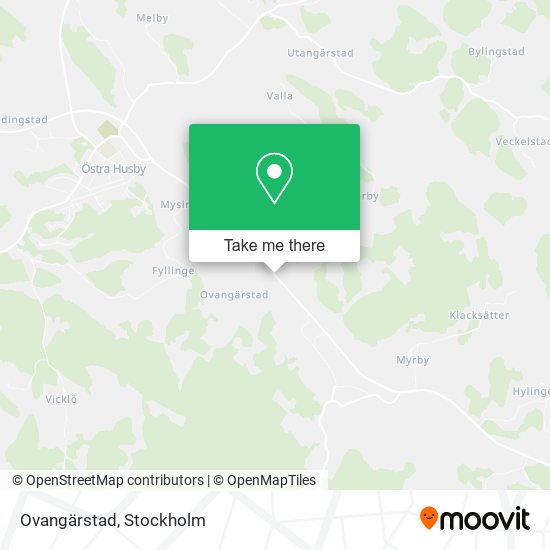 Ovangärstad map