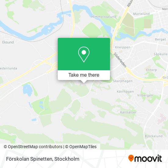 Förskolan Spinetten map