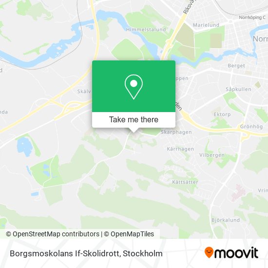 Borgsmoskolans If-Skolidrott map