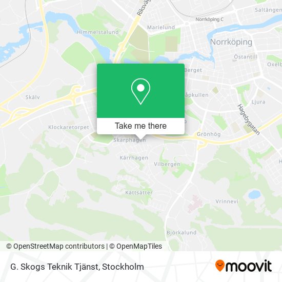 G. Skogs Teknik Tjänst map