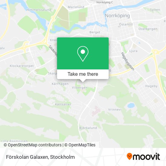 Förskolan Galaxen map