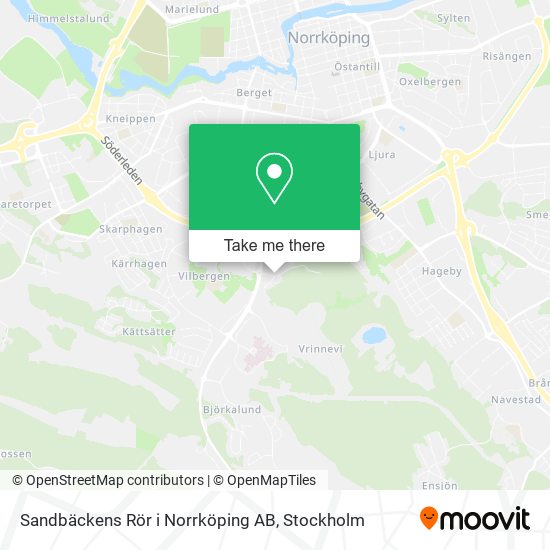 Sandbäckens Rör i Norrköping AB map